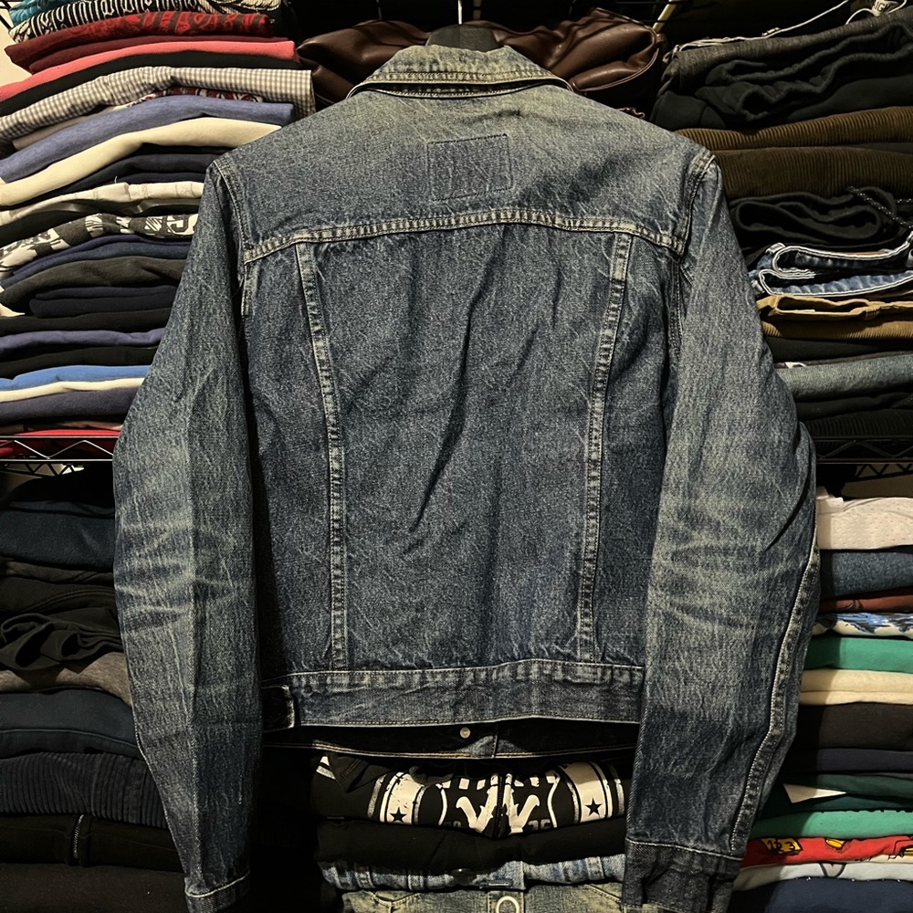 Classic Blue Denim Jean Jacket - Women's - Picture 5 of 5